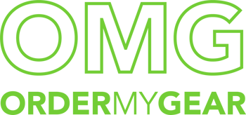 OMG Order My Gear Logo in green